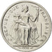 Münze, Neukaledonien, 2 Francs, 1990, UNZ+, Aluminium, KM:14