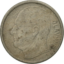 Coin, Norway, Olav V, Krone, 1966, VF(30-35), Copper-nickel, KM:409