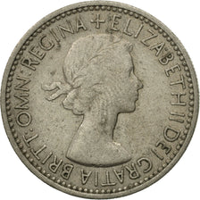 Coin, Great Britain, Elizabeth II, Shilling, 1953, EF(40-45), Copper-nickel