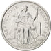NEW CALEDONIA, 2 Francs, 1995, Paris, KM #14, MS(64), Aluminum, 27, 2.19