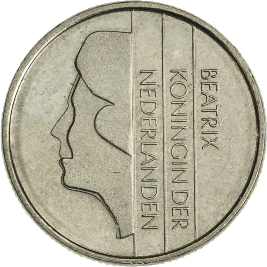 Coin, Netherlands, Beatrix, 10 Cents, 1994, AU(50-53), Nickel, KM:203
