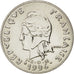 NEW CALEDONIA, 20 Francs, 1996, Paris, KM #12, MS(64), Nickel, 28.5, 10.09