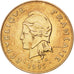 FRENCH POLYNESIA, 100 Francs, 1995, Paris, KM #14, MS(64), Nickel-Bronze, 30,...