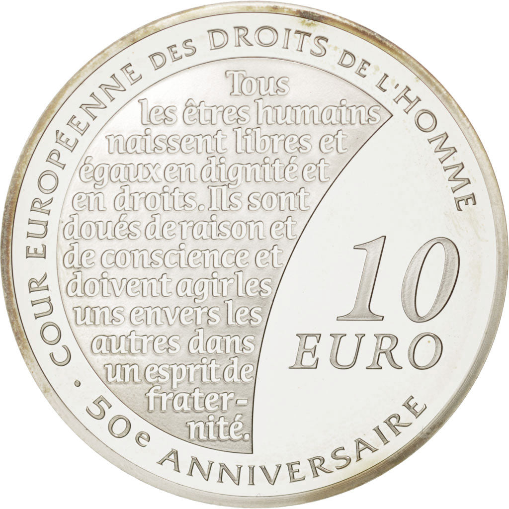 FRANCE, 10 Euro, 2009, KM #1584, MS(65-70), Silver, 37, 22.43