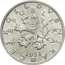 Monnaie, Tchécoslovaquie, 50 Haleru, 1951, SUP, Aluminium, KM:32