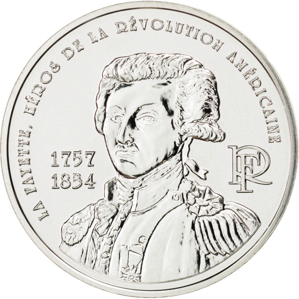 FRANCE, 1/4 Euro, 2007, Paris, KM #1419, MS(64), Silver, 30, 12.94