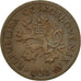 Moneda, Checoslovaquia, 5 Haleru, 1938, MBC, Bronce, KM:6