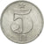 Moneta, Czechosłowacja, 5 Haleru, 1979, EF(40-45), Aluminium, KM:86