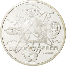 FRANCE, 10 Francs, 2000, Paris, KM #1218, MS(65-70), Silver, 22.14