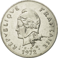 Coin, New Caledonia, 50 Francs, 1972, Paris, AU(50-53), Nickel, KM:13