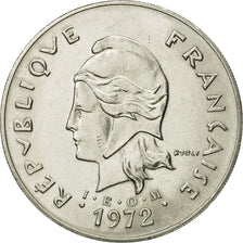 Coin, New Hebrides, 50 Francs, 1972, Paris, AU(50-53), Nickel, KM:7