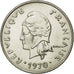 Coin, New Hebrides, 20 Francs, 1970, Paris, AU(50-53), Nickel, KM:3.1