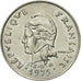 Coin, New Hebrides, 10 Francs, 1975, Paris, AU(50-53), Nickel, KM:2.2