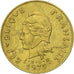 Moneta, Nuove Ebridi, 5 Francs, 1975, Paris, BB, Nichel-ottone, KM:6.2