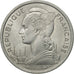 Coin, FRENCH AFARS & ISSAS, 2 Francs, 1975, Paris, AU(55-58), Aluminum, KM:13