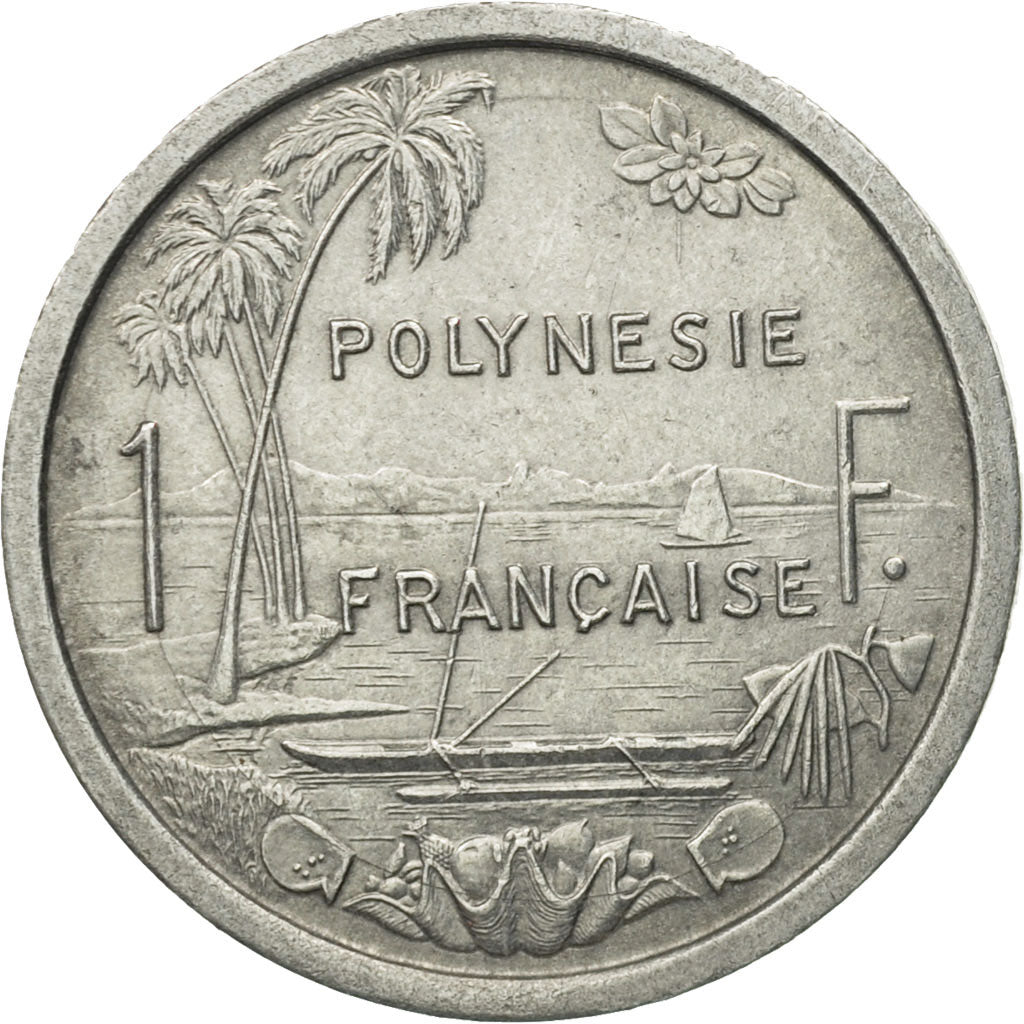 Coin, French Polynesia, Franc, 1965, Paris, AU(50-53), Aluminum, KM:2