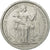 Moneta, Nuova Caledonia, 2 Francs, 1949, Paris, BB, Alluminio, KM:3