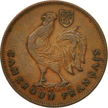 Coin, Cameroon, Franc, 1943, Pretoria, EF(40-45), Bronze, KM:5