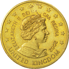 Grande Bretagne, Elizabeth II, 50 Euro Cent 2002, Essai Privé, KM XPn6