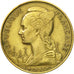 Coin, Madagascar, 20 Francs, 1953, Paris, AU(55-58), Aluminum-Bronze, KM:7