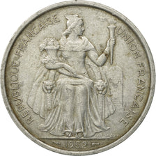 Monnaie, FRENCH OCEANIA, 5 Francs, 1952, TTB, Aluminium, KM:4