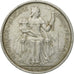 Moneda, OCEANÍA FRANCESA, 5 Francs, 1952, MBC, Aluminio, KM:4
