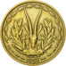 Monnaie, French West Africa, 25 Francs, 1957, Paris, TTB+, Aluminum-Bronze, KM:9
