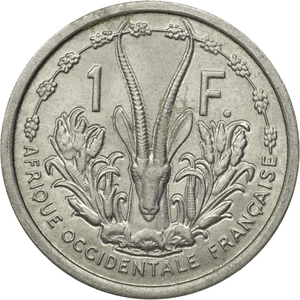 Monnaie, French West Africa, Franc, 1948, Paris, TTB+, Aluminium, KM:3