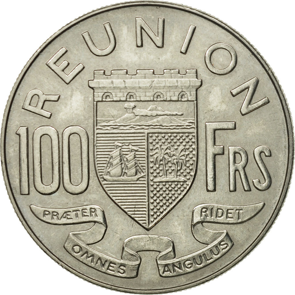 Coin, Réunion, 100 Francs, 1964, AU(55-58), Nickel, KM:13