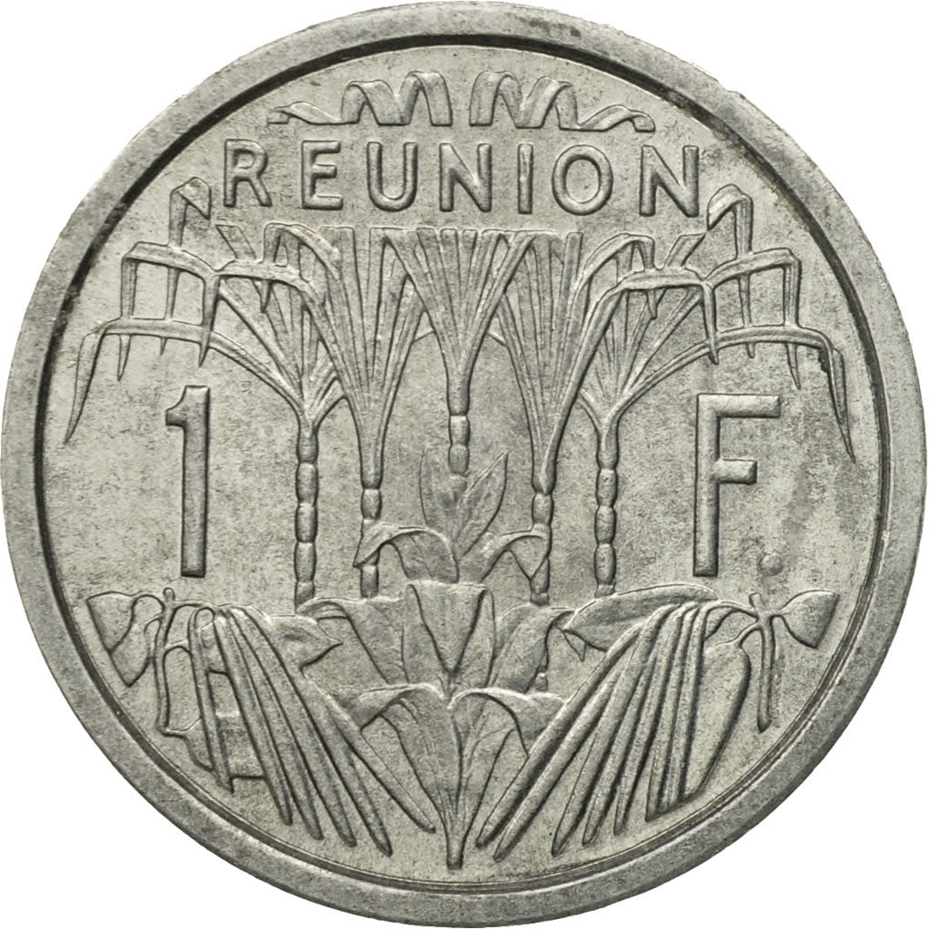 Coin, Réunion, Franc, 1948, AU(55-58), Aluminum, KM:6.1