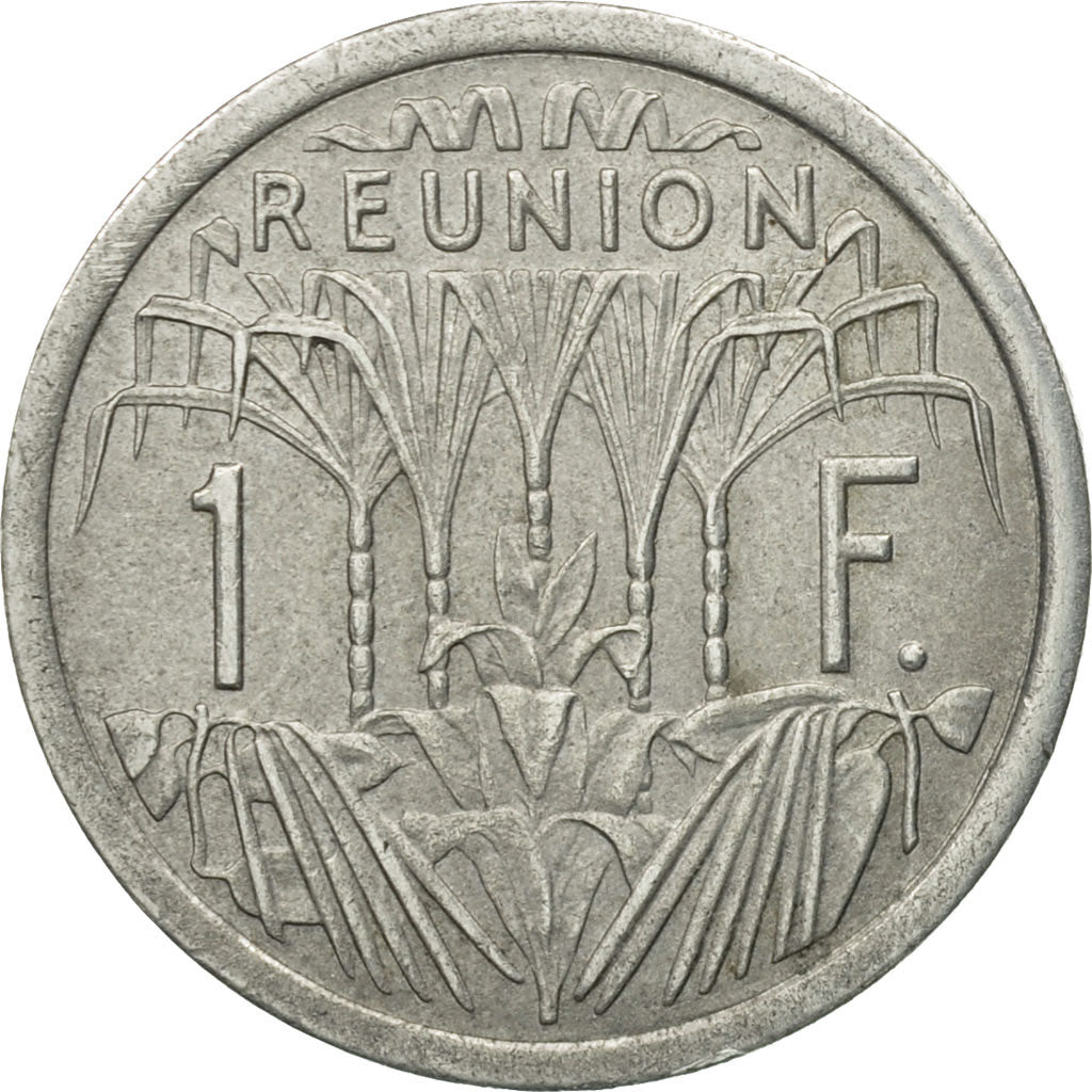 Coin, Réunion, Franc, 1969, EF(40-45), Aluminum, KM:6.1