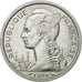 Coin, French Somaliland, 2 Francs, 1959, Paris, AU(55-58), Aluminum, KM:9