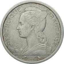 Coin, French Somaliland, Franc, 1965, Paris, EF(40-45), Aluminum, KM:8