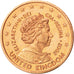 UNITED KINGDOM, 2 Euro Cent, 2002, KM #Pn2, MS(63), Copper Plated Steel, 18.5,..