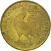 Coin, French Equatorial Africa, Franc, 1942, Pretoria, EF(40-45), Brass, KM:2