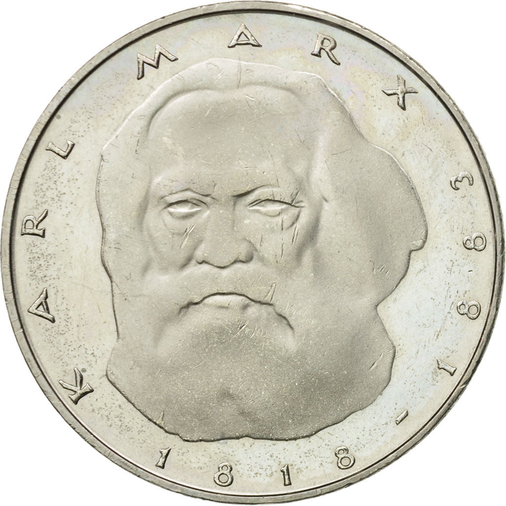 Coin, GERMANY - FEDERAL REPUBLIC, 5 Mark, 1983, Hamburg, Germany, AU(55-58)