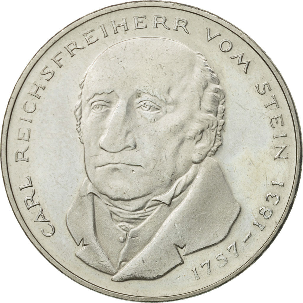Monnaie, République fédérale allemande, 5 Mark, 1981, Karlsruhe, Germany
