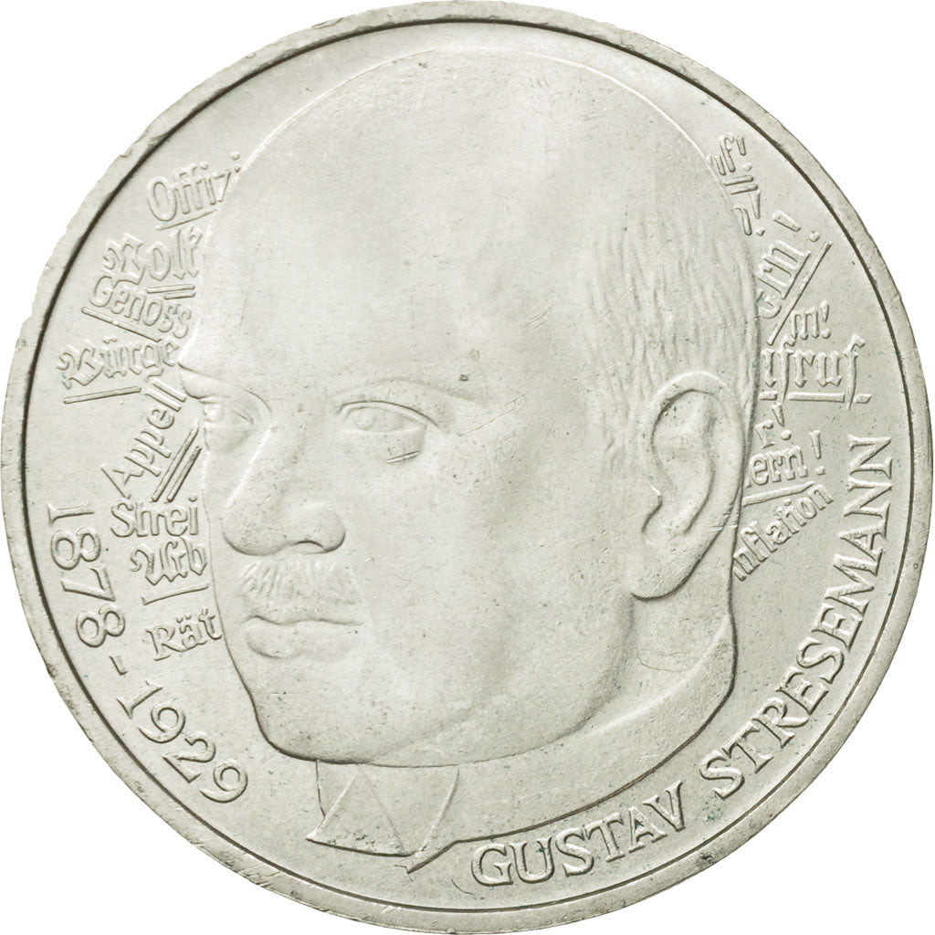 Coin, GERMANY - FEDERAL REPUBLIC, 5 Mark, 1978, Munich, Germany, MS(63), Silver