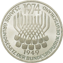Coin, GERMANY - FEDERAL REPUBLIC, 5 Mark, 1974, Stuttgart, Germany, MS(63)