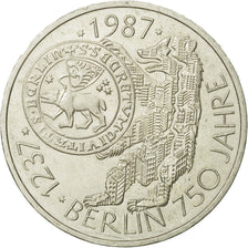 Coin, GERMANY - FEDERAL REPUBLIC, 10 Mark, 1987, Hamburg, Germany, MS(63)