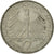Moneta, Niemcy - RFN, 2 Mark, 1965, Karlsruhe, EF(40-45), Miedź-Nikiel, KM:116