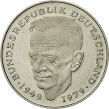 Coin, GERMANY - FEDERAL REPUBLIC, 2 Mark, 1979, Karlsruhe, MS(63), Copper-Nickel