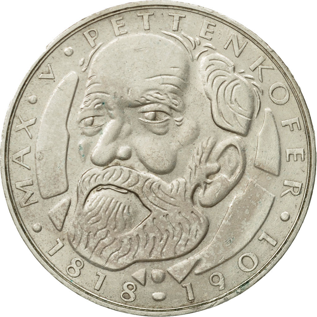 Coin, GERMANY - FEDERAL REPUBLIC, 5 Mark, 1968, Munich, Germany, AU(55-58)