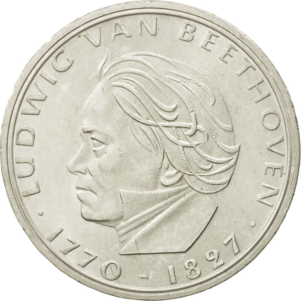 Coin, GERMANY - FEDERAL REPUBLIC, 5 Mark, 1970, Stuttgart, Germany, MS(63)