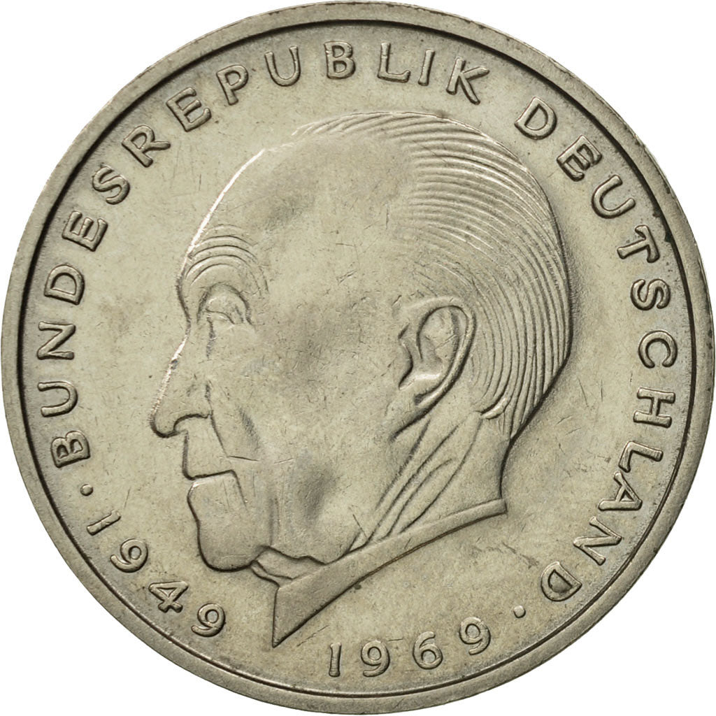 Coin, GERMANY - FEDERAL REPUBLIC, 2 Mark, 1976, Munich, MS(63), Copper-Nickel