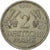 Moneda, ALEMANIA - REPÚBLICA FEDERAL, 2 Mark, 1951, Hamburg, MBC, Cobre -
