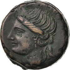 Carthage, Zeugitane, Tanit, 3 Shekel, Carthage, EF(40-45), Copper, 18.96