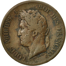Coin, FRENCH COLONIES, Louis - Philippe, 5 Centimes, 1841, Paris, VF(20-25)