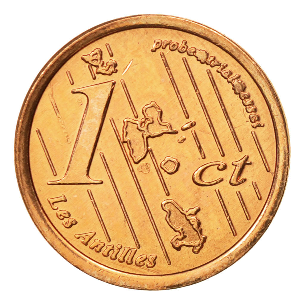 Francia, Medal, Essai 1 cent, 2005, SPL, Rame