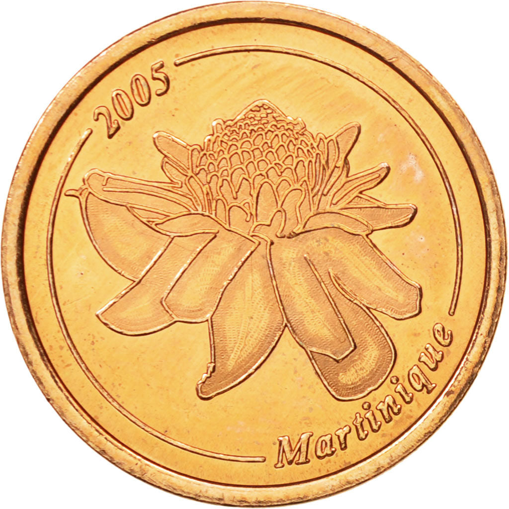 Francia, Medal, Essai 5 cents, 2005, SC, Cobre